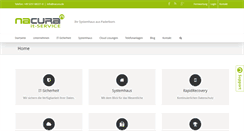 Desktop Screenshot of nacura.de